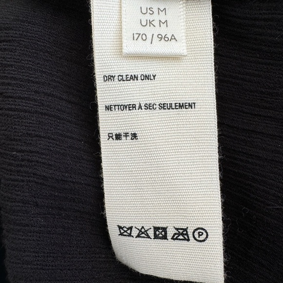 Free People Oversized Black Peasant Top Size M Medium Boho Long Sleeve High Low - Picture 5 of 6